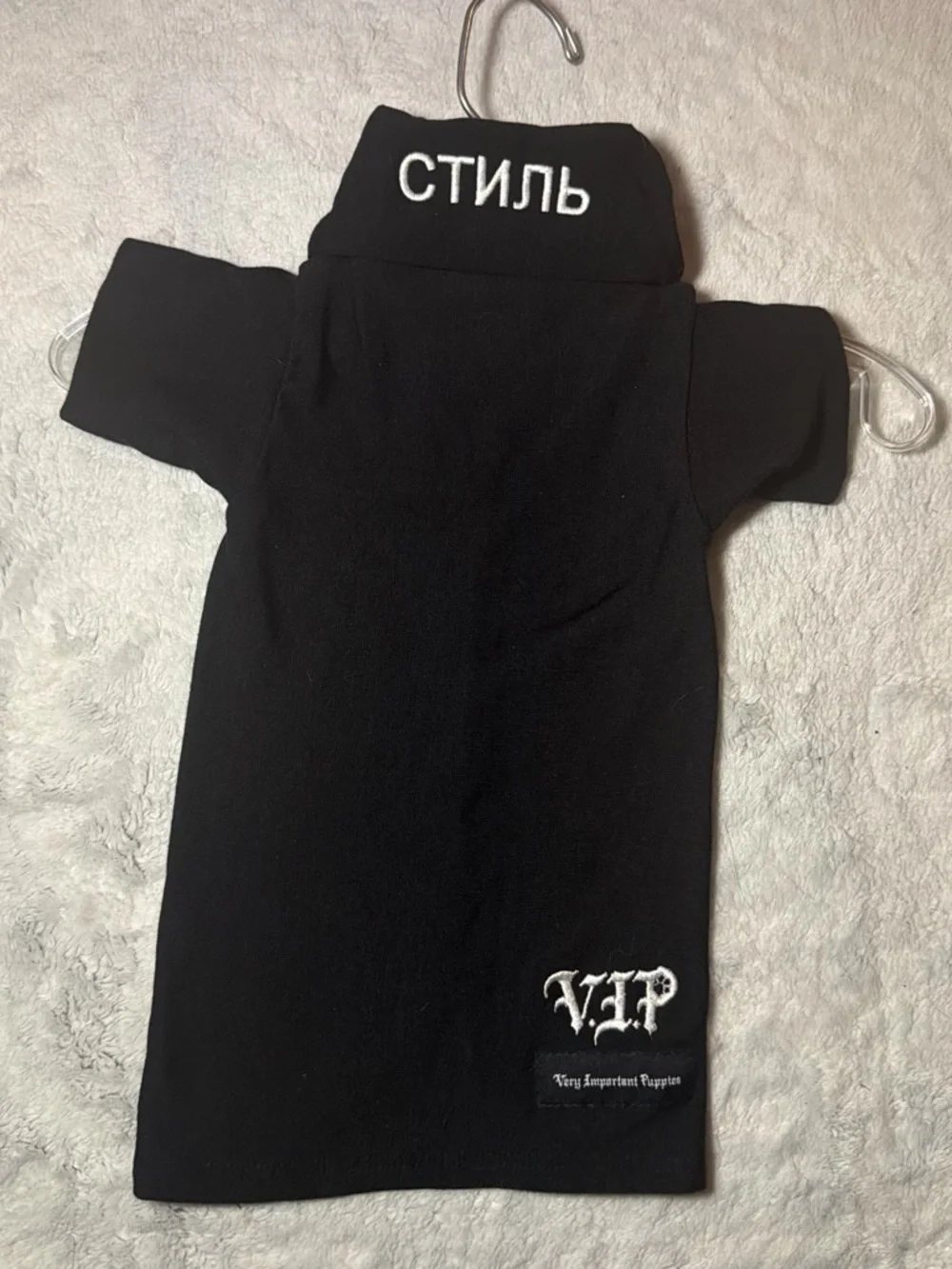 Heron Preston x Very Important Puppies Black Style СТИЛЬ Dog Shirt Luxury Pet S